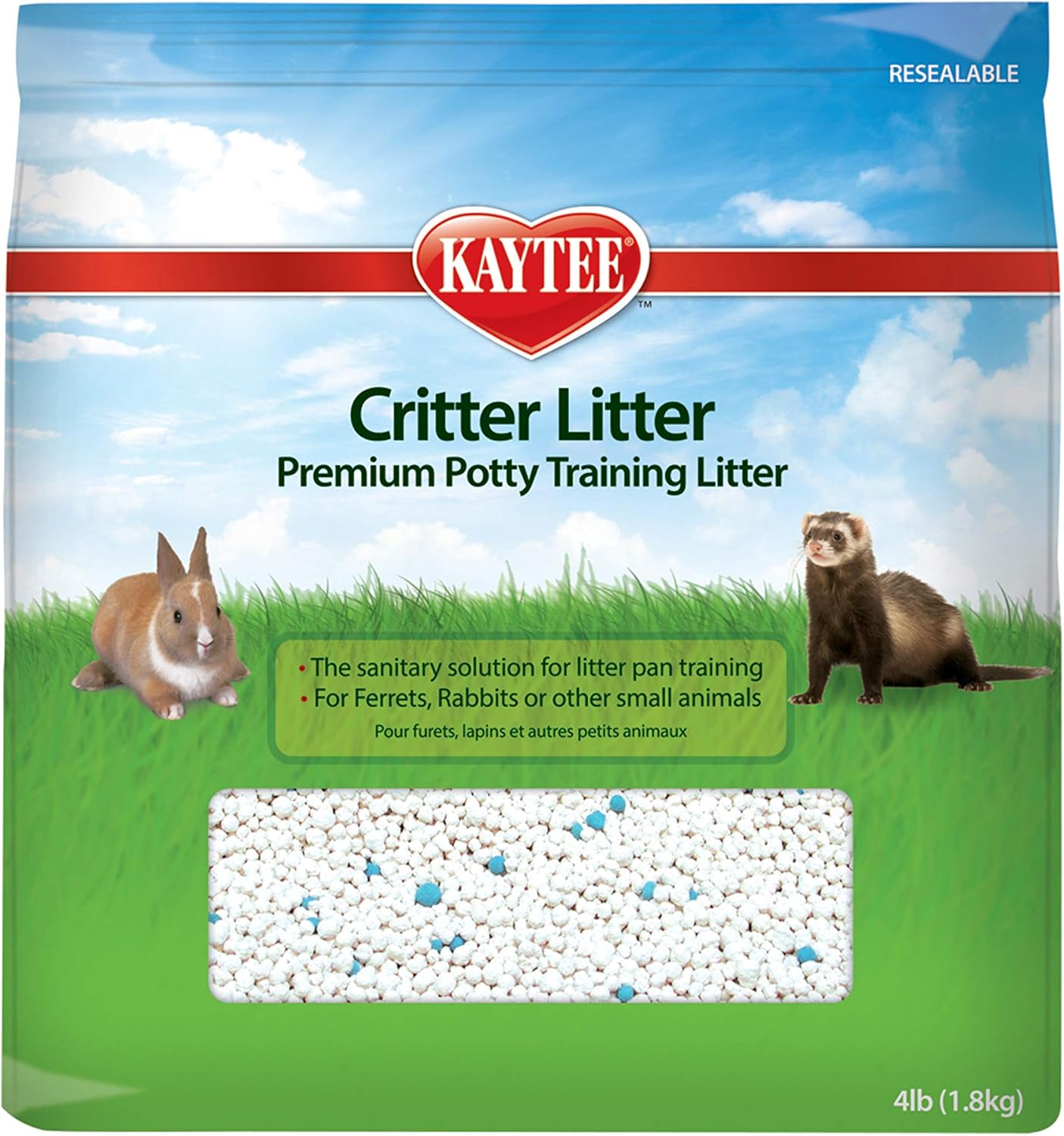 Kaytee Premium Potty Training Critter Litter for Pet Ferrets, Rabbits & Other Small Animals, 8 lb - Image 9