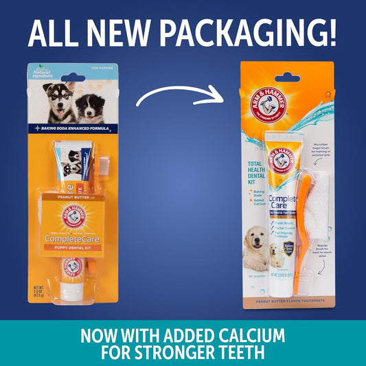 Arm and Hammer enzymatic toothpaste 2.5 Ounce tube with peanut butter flavor