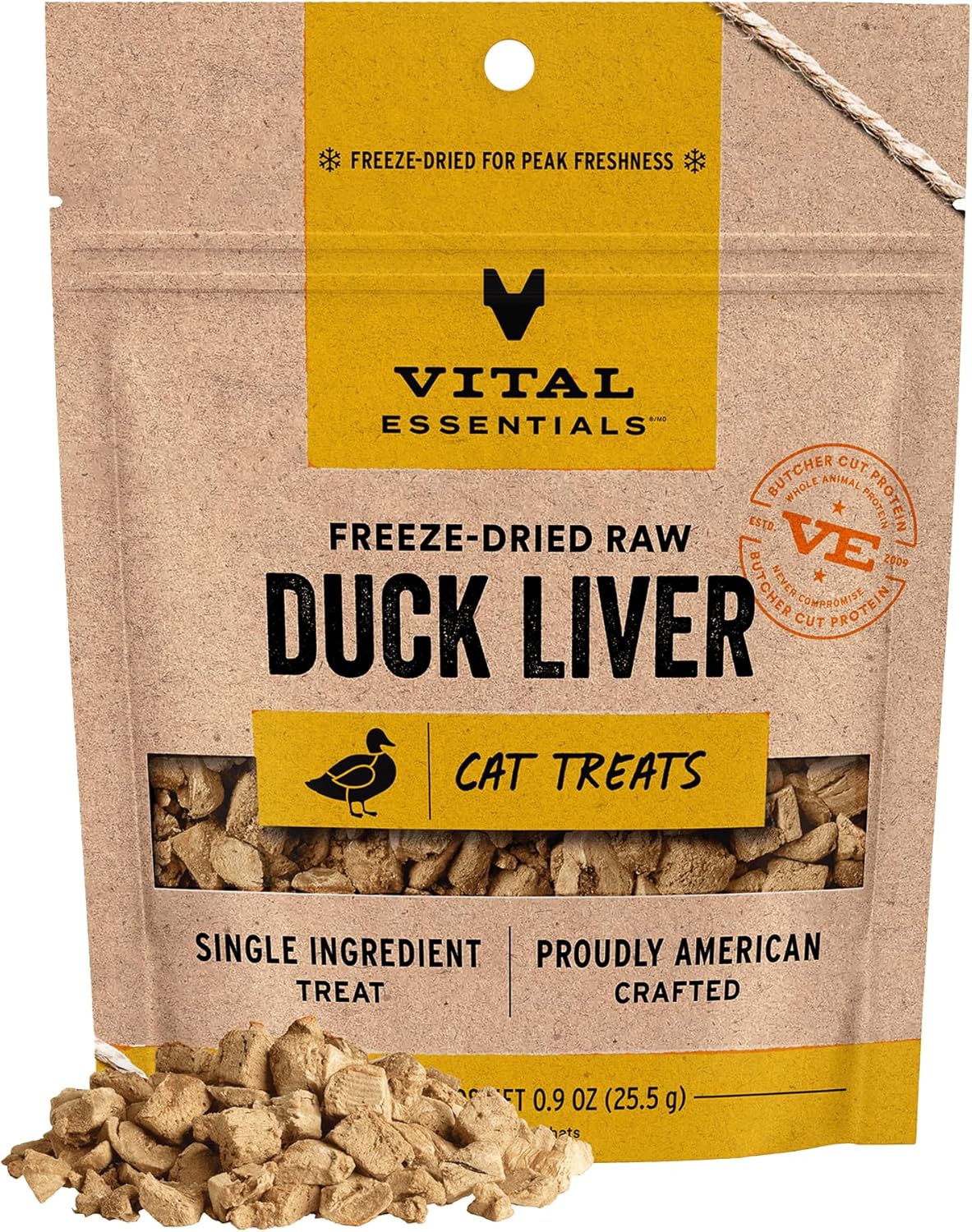 Vital Essentials Freeze Dried Cat Treats | Chicken Breast, Single Ingredient | Premium Quality | Grain Free, Healthy Treats for Cats, 4 oz Bag - Image 13