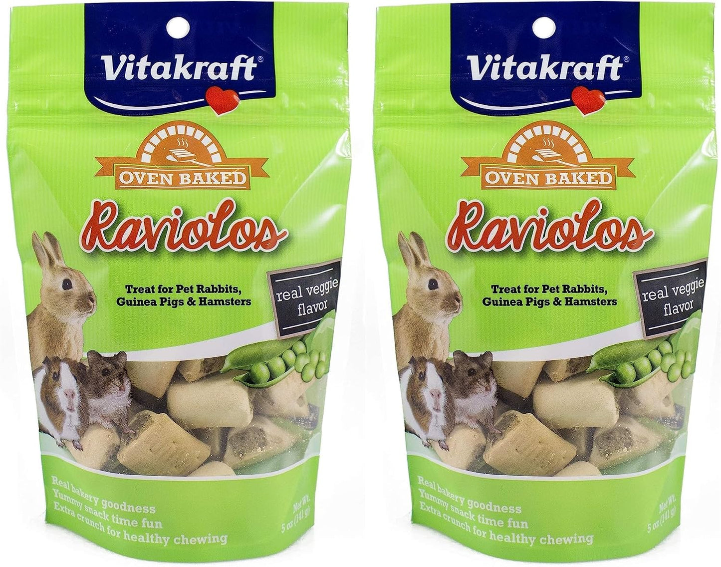 Vitakraft Raviolos Crunchy Treat for Rabbits Guinea Pigs and Hamsters 5oz Biscuit Filled Snack With Veggie Center Wholesome Daily Nutrition Your Pet Is More Than a Pet Give Them What They Deserve - Image 9