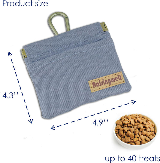 Raisingwell compact pet training pouch inside jacket pocket