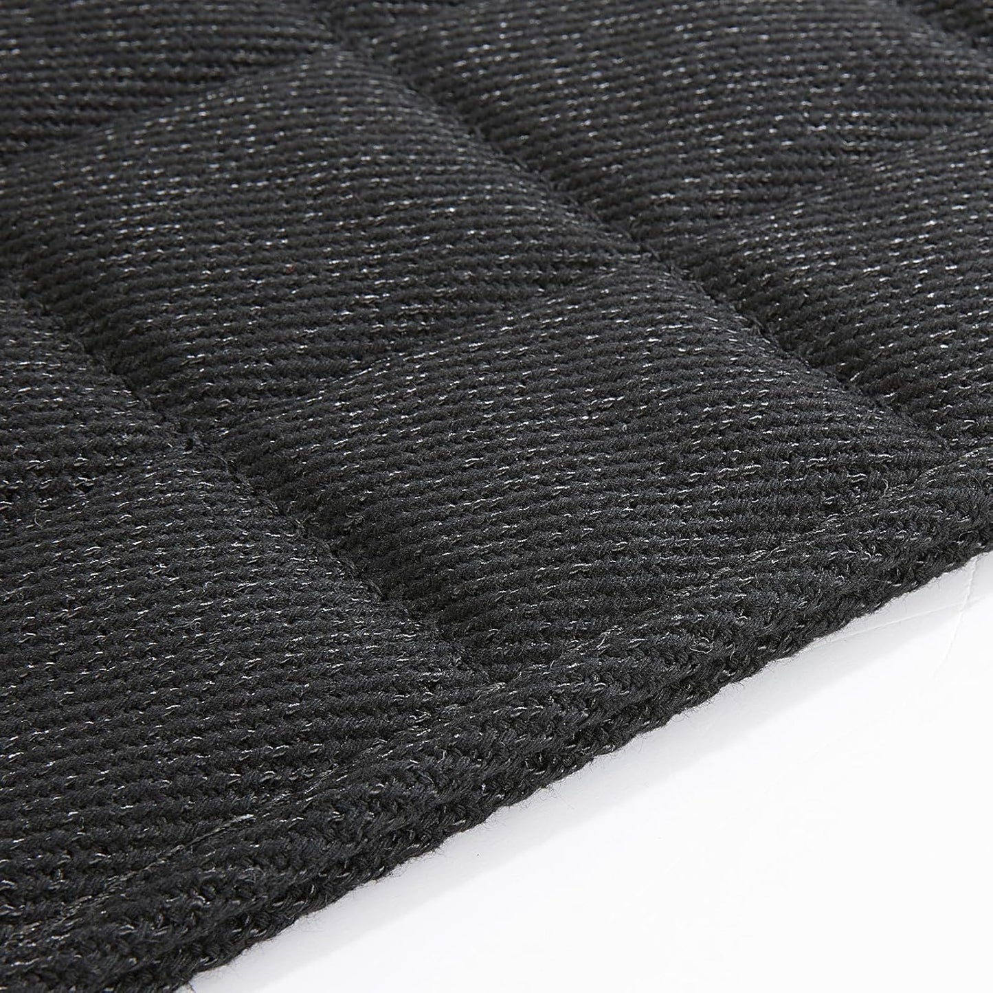 Closeup of Hombys chew proof fabric and material quality