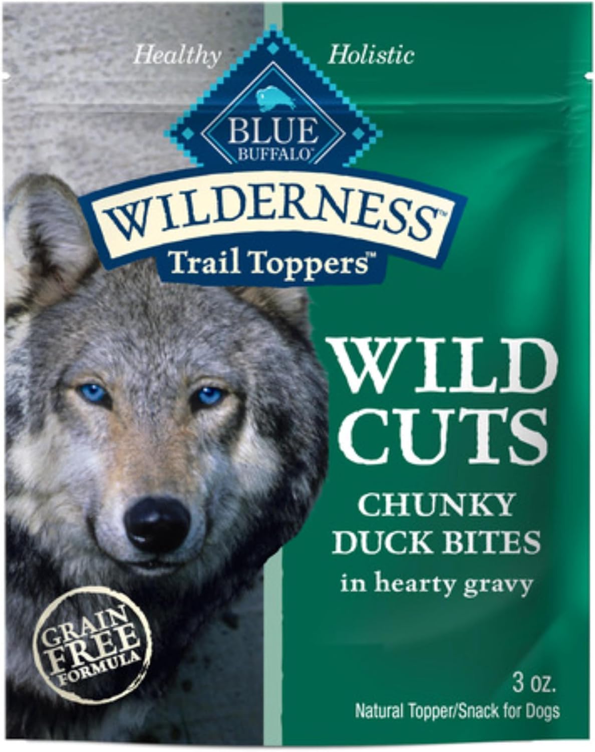 Blue Buffalo Wilderness Trail Toppers Wild Cuts Chicken & Beef Variety Pack, Natural Wet Dog Food Made with Natural Ingredients, Protein-Rich & Grain-Free Recipes, 3-oz. Each (12 Pouches) - Image 15