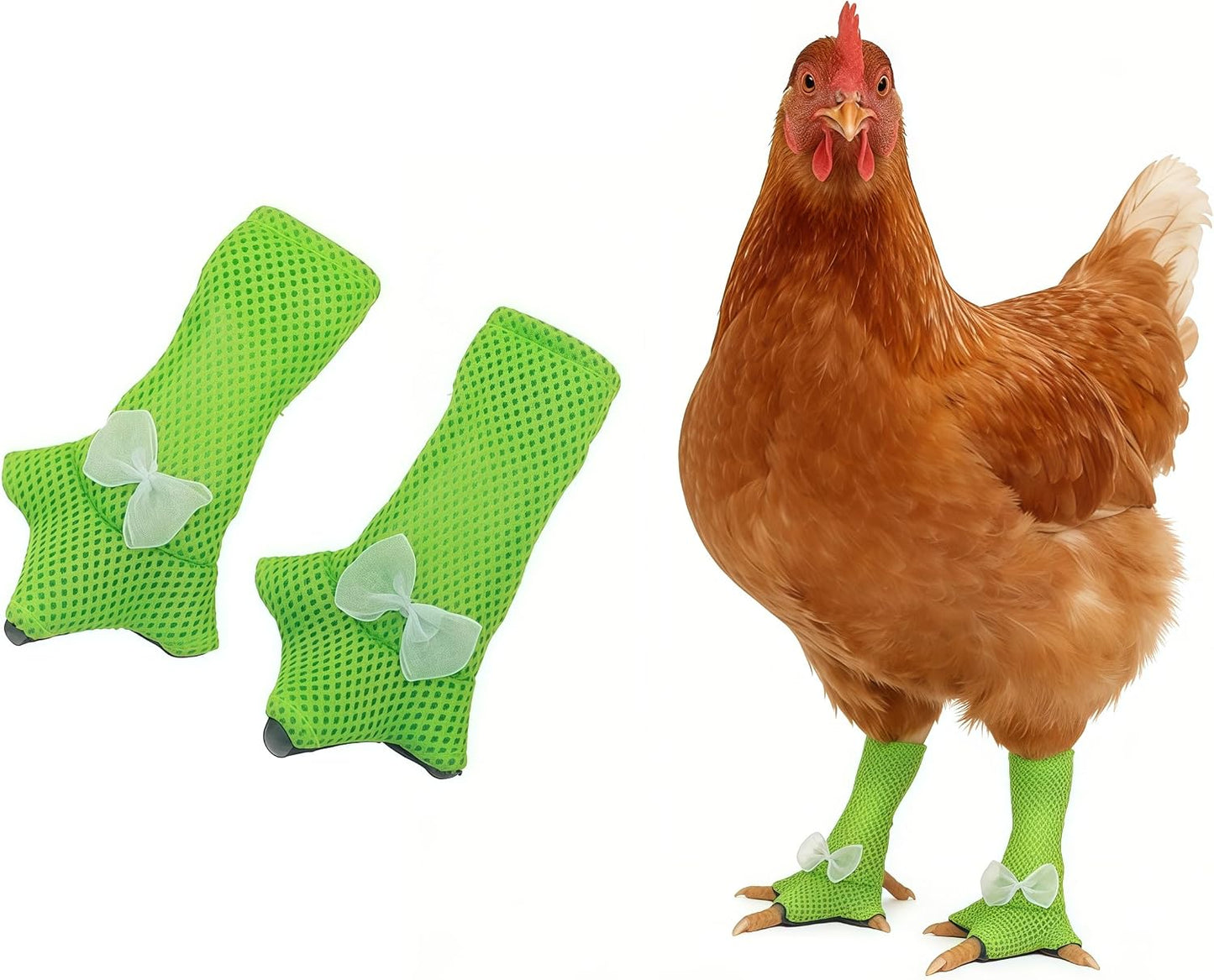 Rzysurt small size cherry pink chicken boots packaging showing easy slip on construction