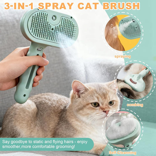 Petayouj steam brush with cool mist function active