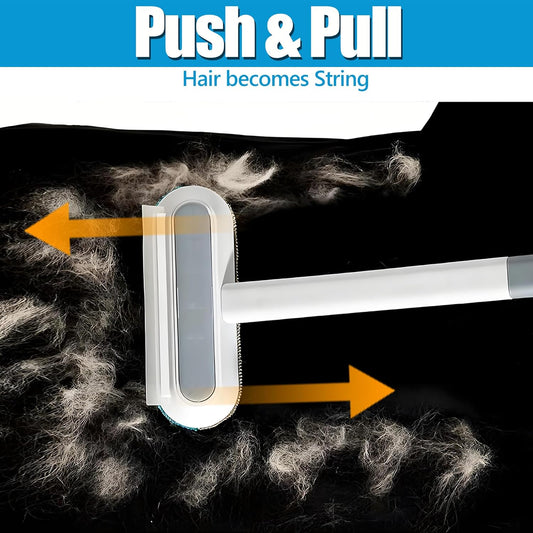 Swjdqs multifunctional pet hair removal tool cleaning a sofa