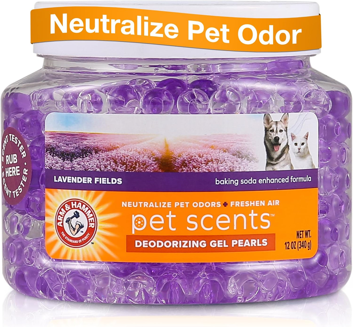 Arm & Hammer for Pets Air Care Pet Scents Deodorizing Gel Beads, Pet Odor Eliminator for Rooms Closets and Small Spaces with Long Lasting Odor Control, Fresh Breeze Scent, 12 oz - Image 12