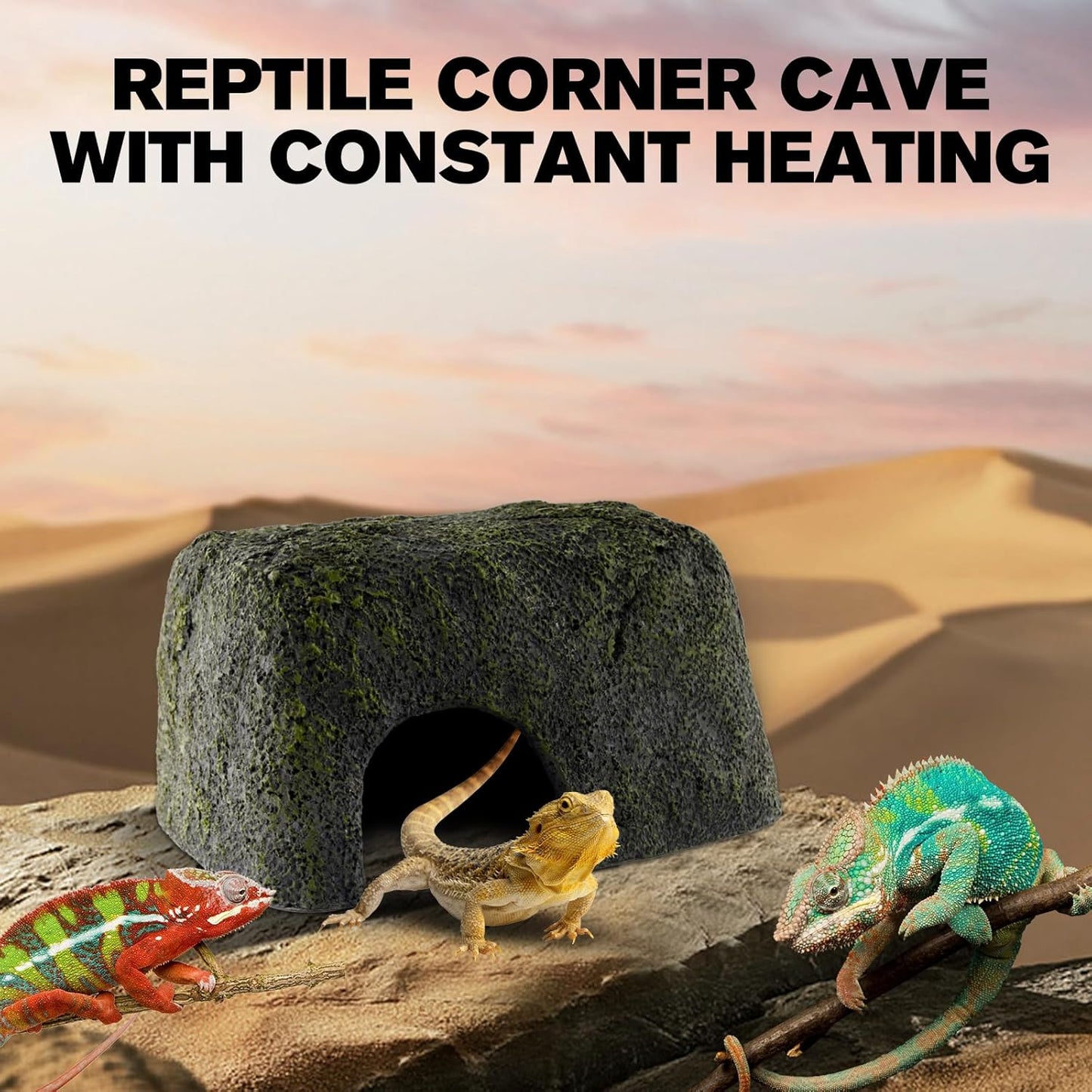 Premium packaging for the authentic USA imported Hosukko reptile heater
