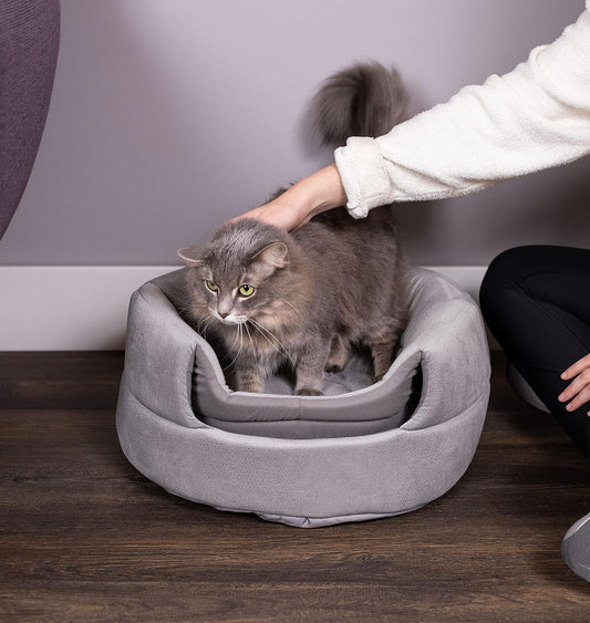 Birdrock Home indoor teepee house flattened into an open plush dog bed