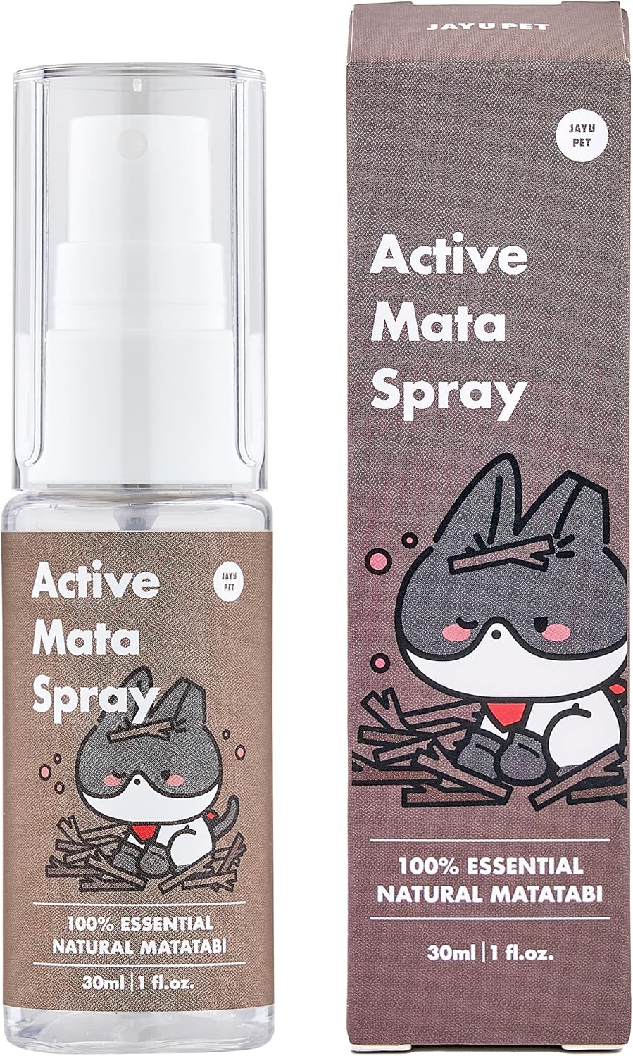 JAYU PET Active Catnip Spray - High Potency Transparent Liquid Spray Made of Fresh Organic Catnip for Indoor Cats and Kittens, Relieves Stress, Calming, Revives Toys (1fl oz) (Catnip Spray, 1fl oz) - Image 11