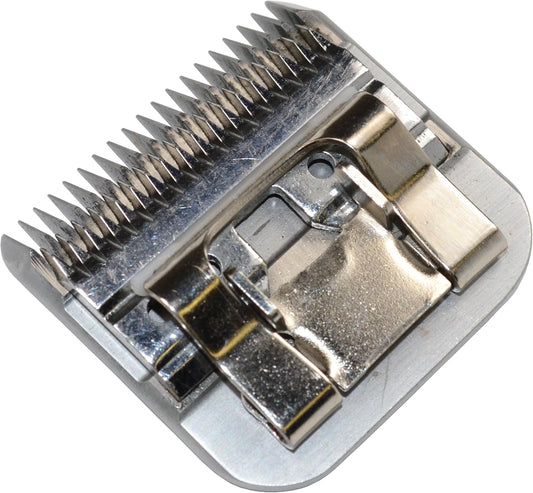 HQRP replacement clipper blade showing 6.3mm cutting teeth close up