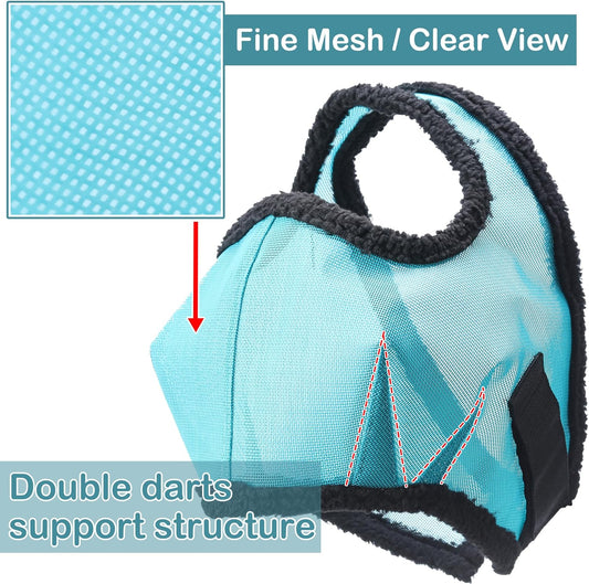 Leaforest UV protection mesh mask side angle