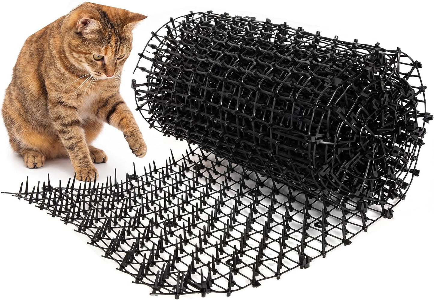 Packaging of Tapix cat scat mat with 6 staples
