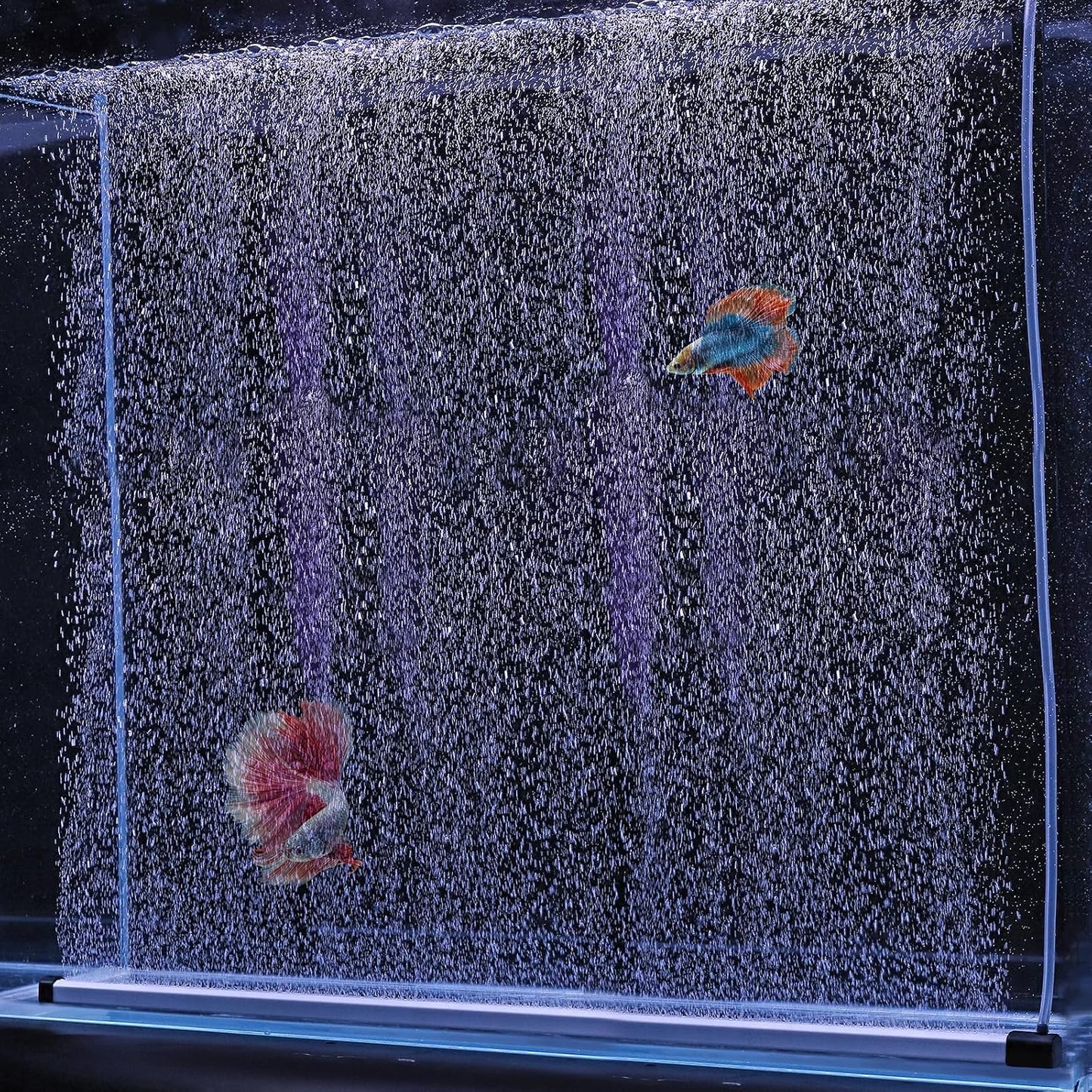 hygger Aquarium Bubble Strip, Nano Air Bubble Curtain Wall Aquarium, Quiet High Dissolved Oxygen Diffuser Fish Tank Bubbler Decorations Self-Sinking for Freshwater Saltwater (16.9 Inch) - Image 10