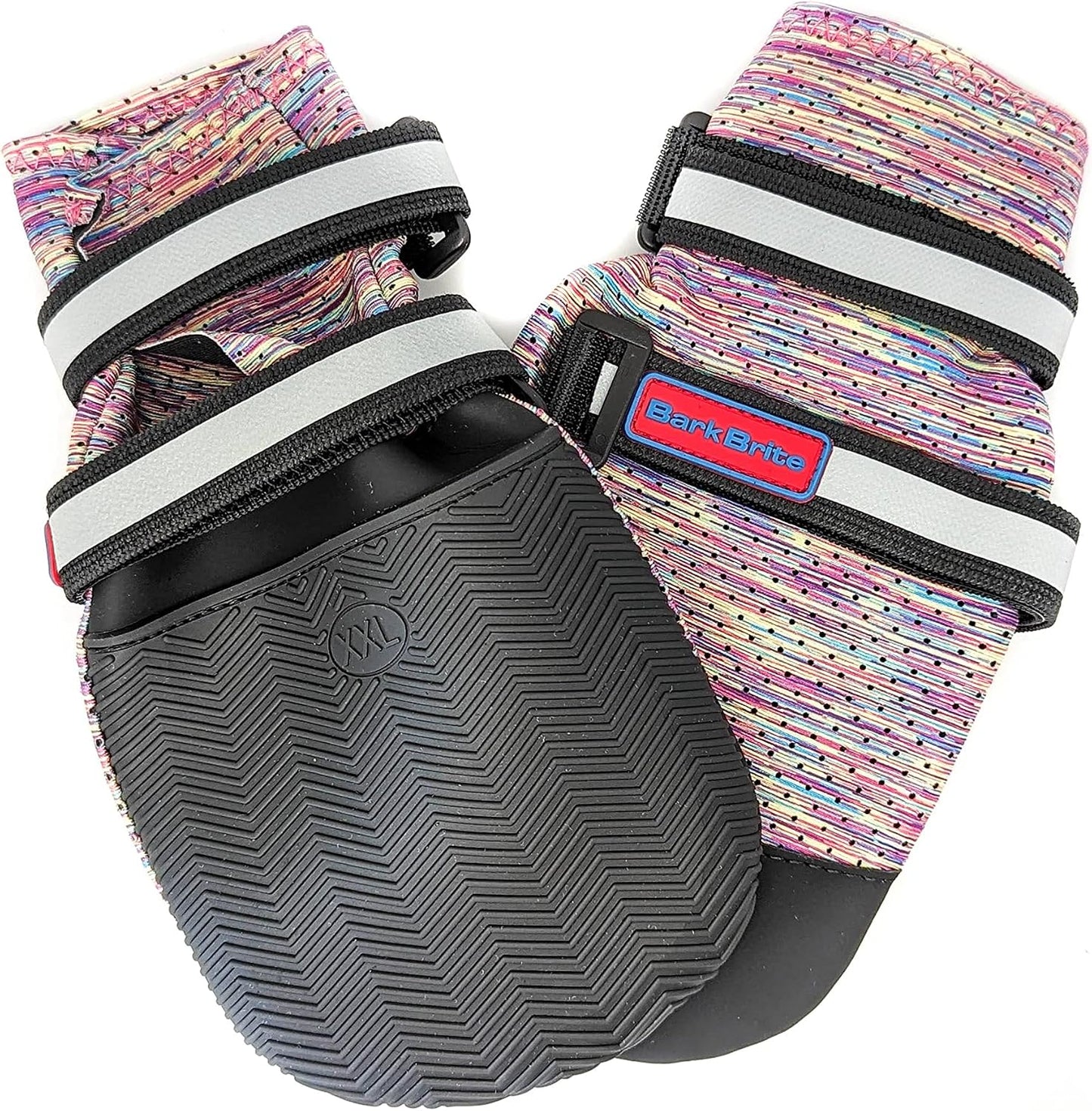 Bark Brite Lightweight Neoprene Paw Protector Dog Boots Designed for Comfort and Breathability in 5 Sizes (Blue Lg) - Image 15