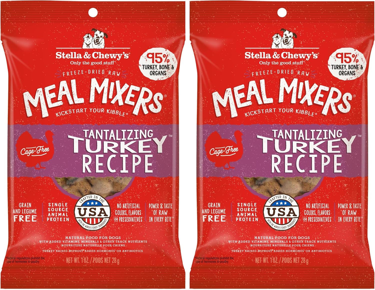 Stella & Chewy's Freeze-Dried Raw Beef Meal Mixers- Dog Food Topper and Mixer - Made with 95% Grass-Fed Beef, Organs & Bone - Perfect for Picky Eaters - Grain-Free - 1 oz - Image 15