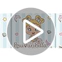 BrushinBella premium baby blender showing compact pink and black countertop design