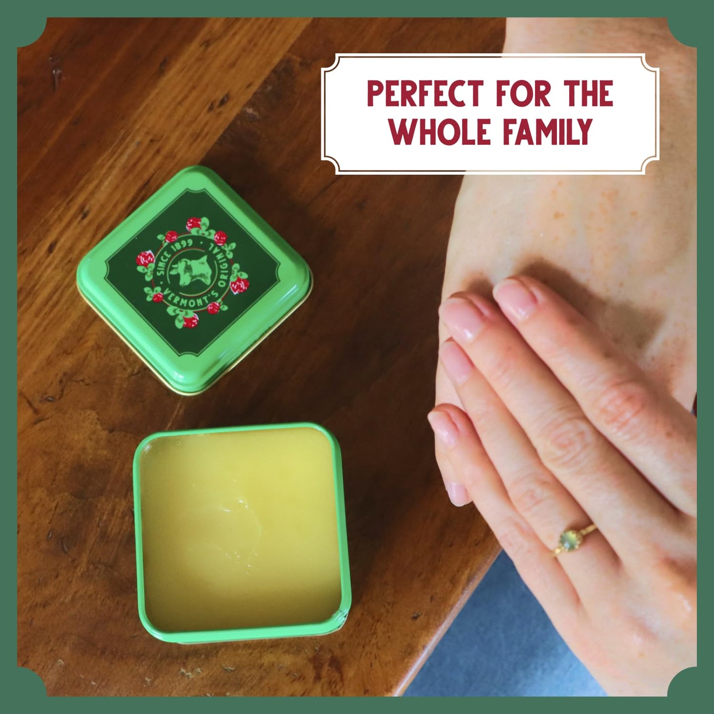 Bag Balm hydrating body treatment for chapped lips and dry cuticles