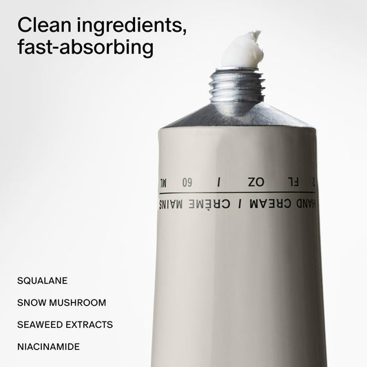 Salt & Stone natural daily hand moisturizer container showing product brand and active ingredients text