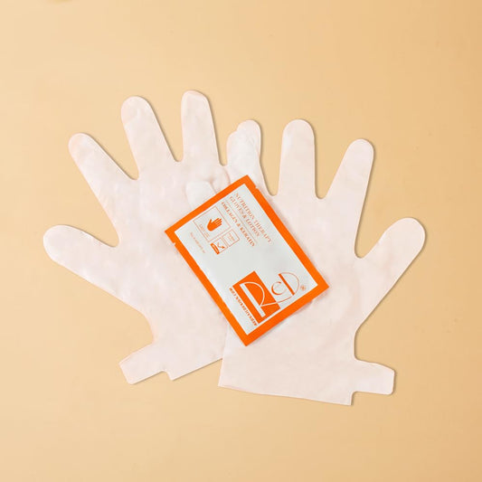 Noval moisturizing hand gloves with collagen and keratin packaging