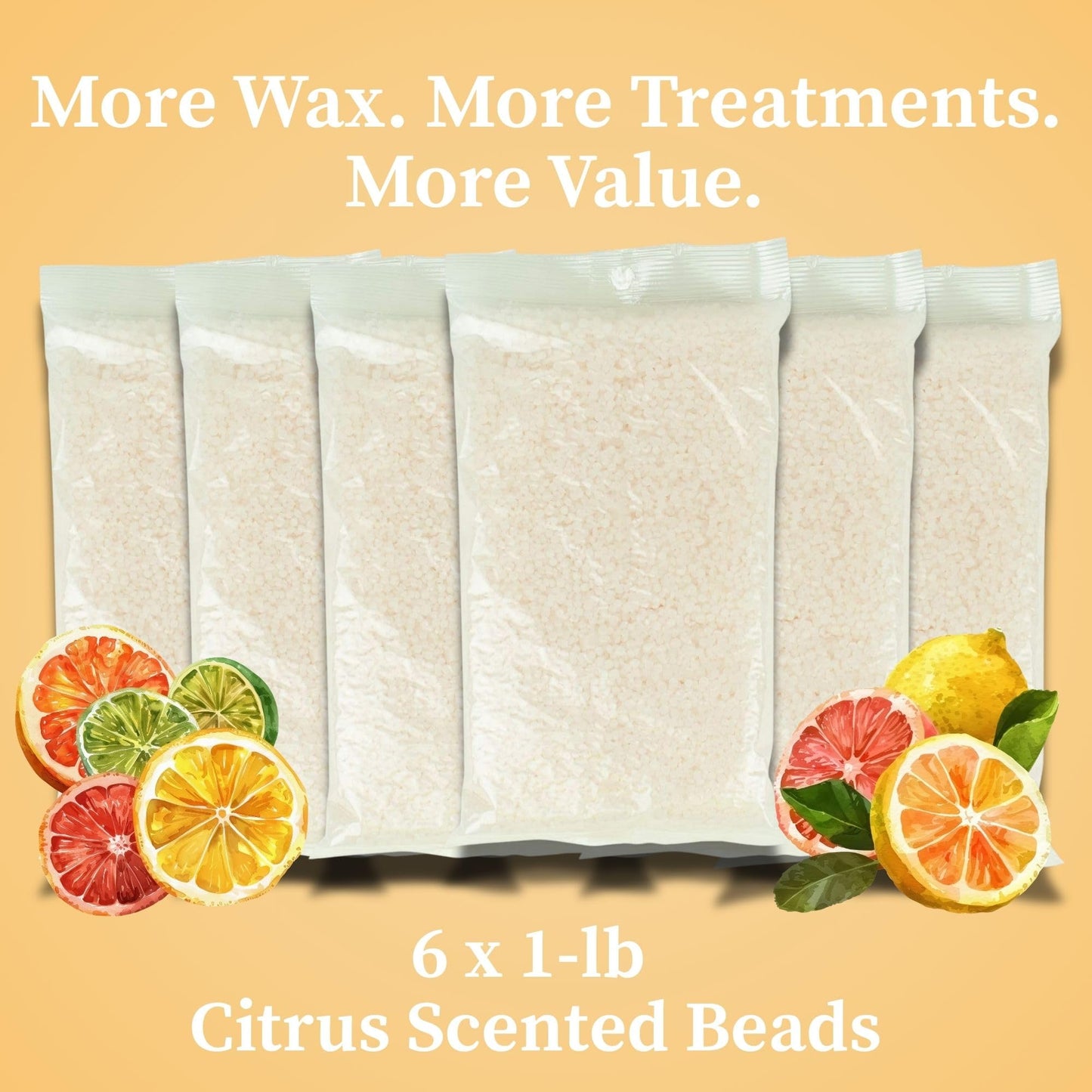 Side view of authentic Performa paraffin bath wax refill beads packaging instructions.