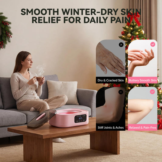 Spacious inner container of the BAOSHISHAN paraffin wax warmer showing deep capacity