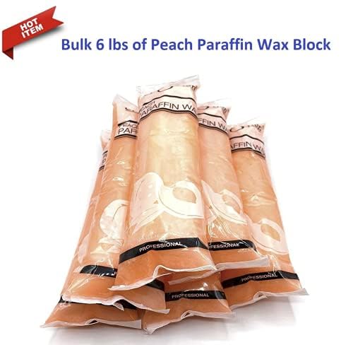Authentic USA imported Cre8tion peach wax refill package instructions close up