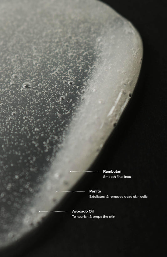 Sidia Hand Exfoliant gel texture detail