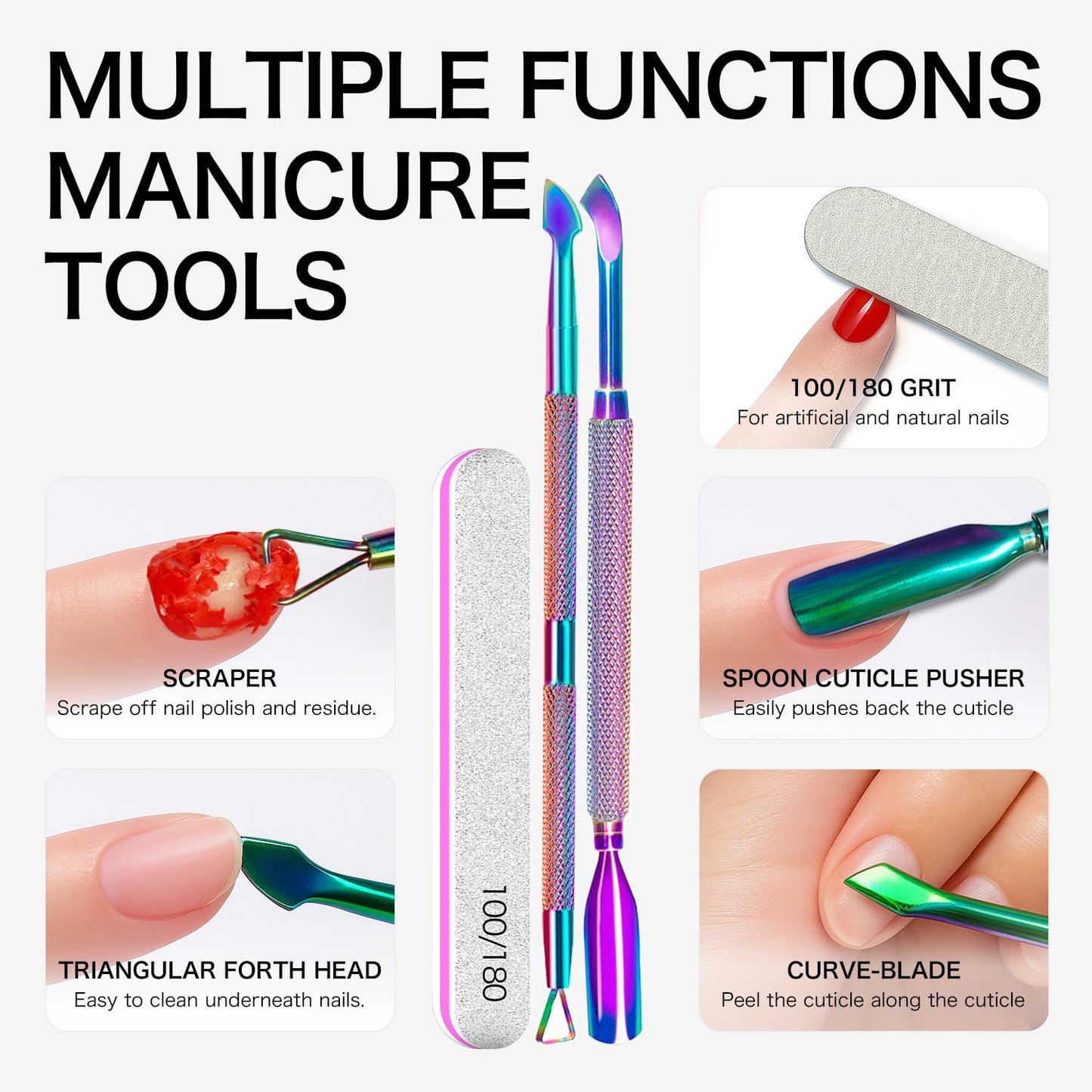 Professional nail removal kit in 15 milliliter bottle