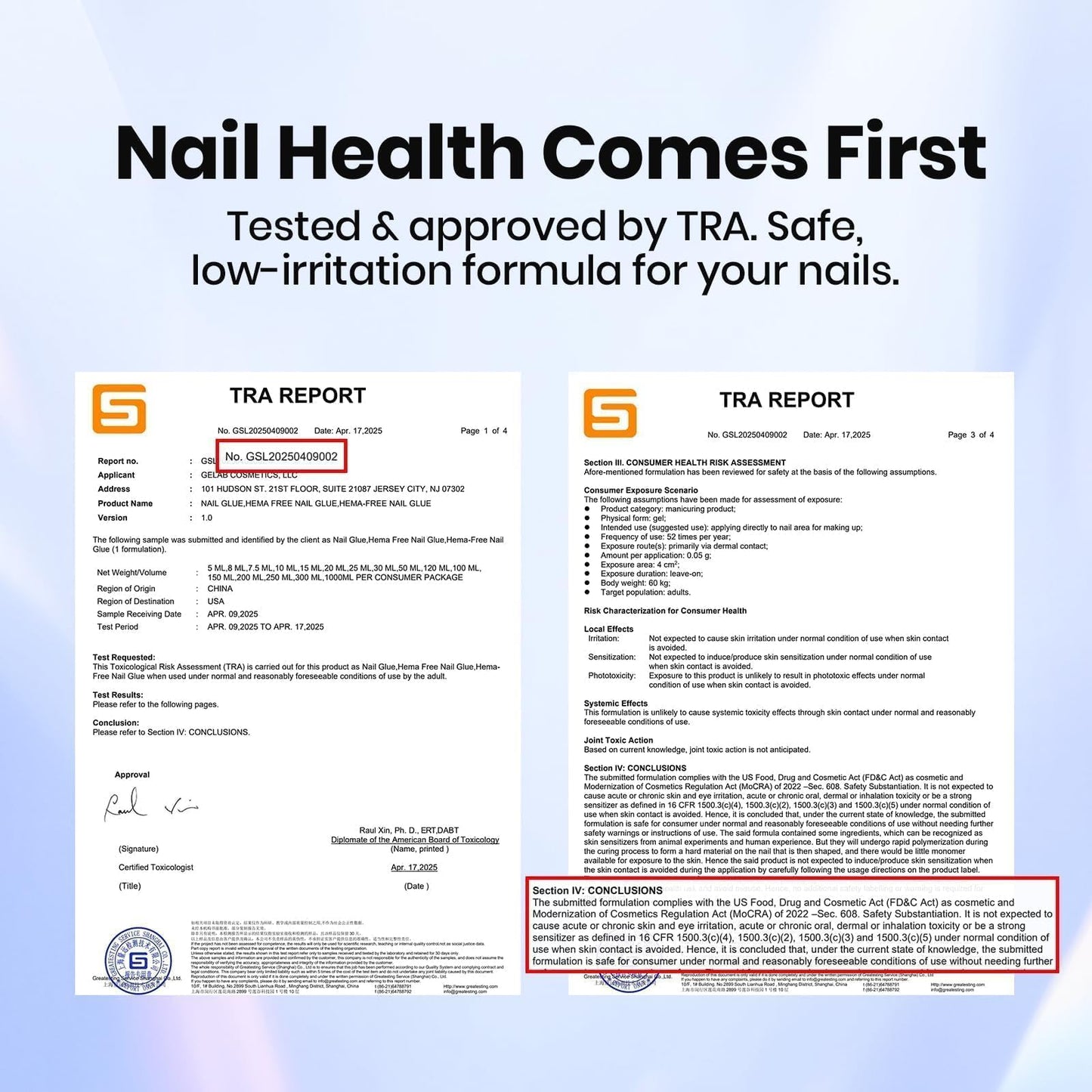 Comparison graphic highlighting the clean HEMA-free and TPO-free formula benefits of Beetles gel