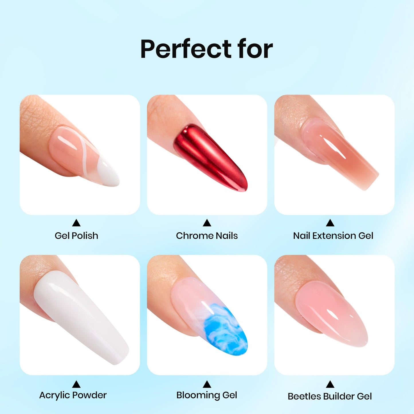 Authentic USA imported Beetles gel polish packaging showing product details.