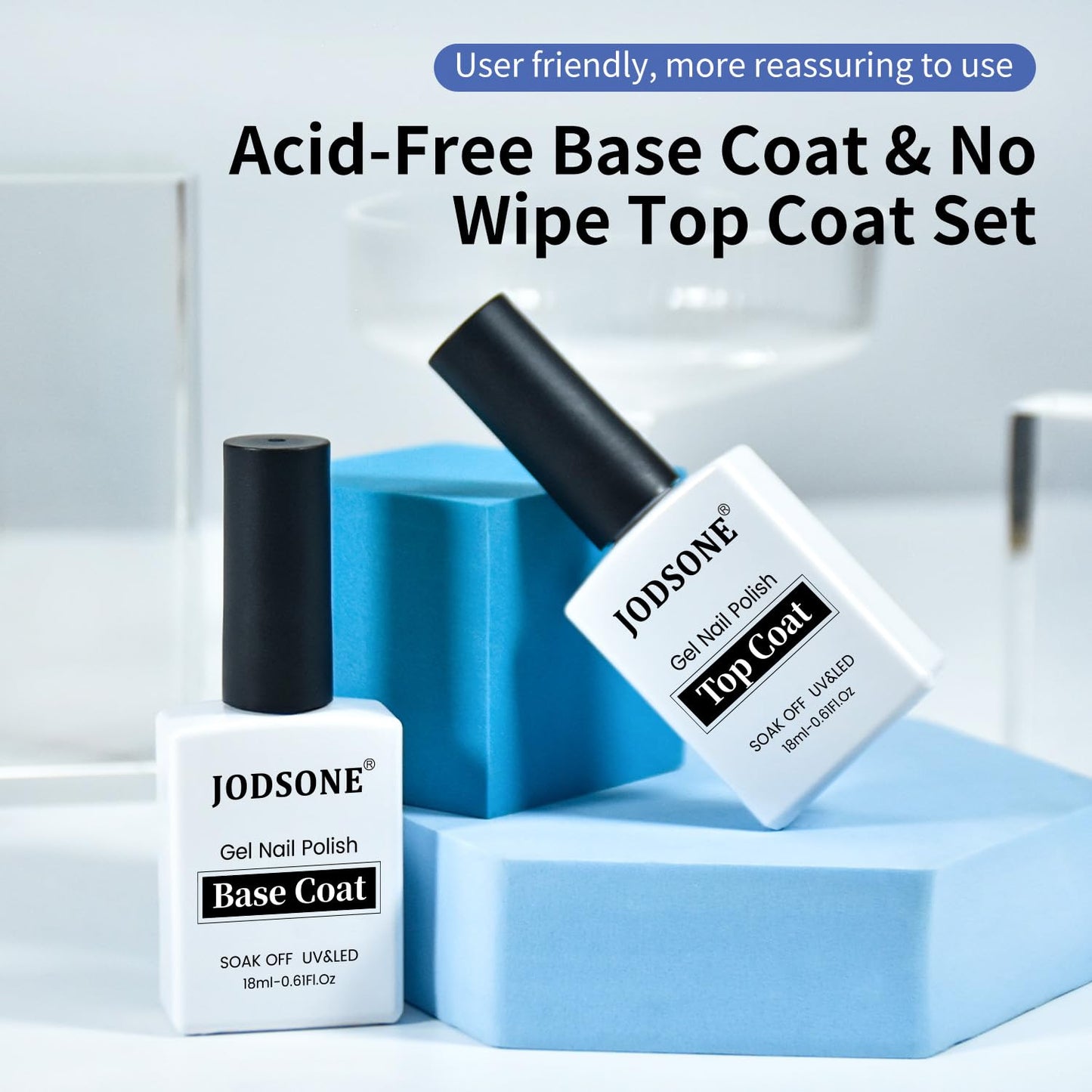 USA imported JODSONE gel kit displaying natural resin formulation details on the label