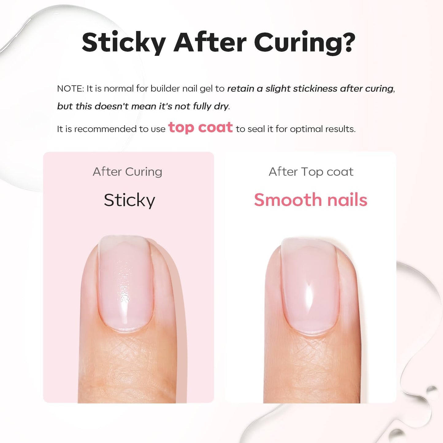 Nail tip extension process using Modelones strong hold adhesive kit