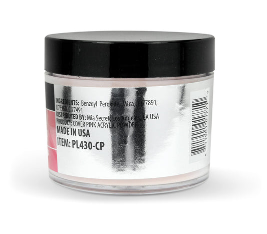 Mia Secret professional acrylic nail system pink powder label