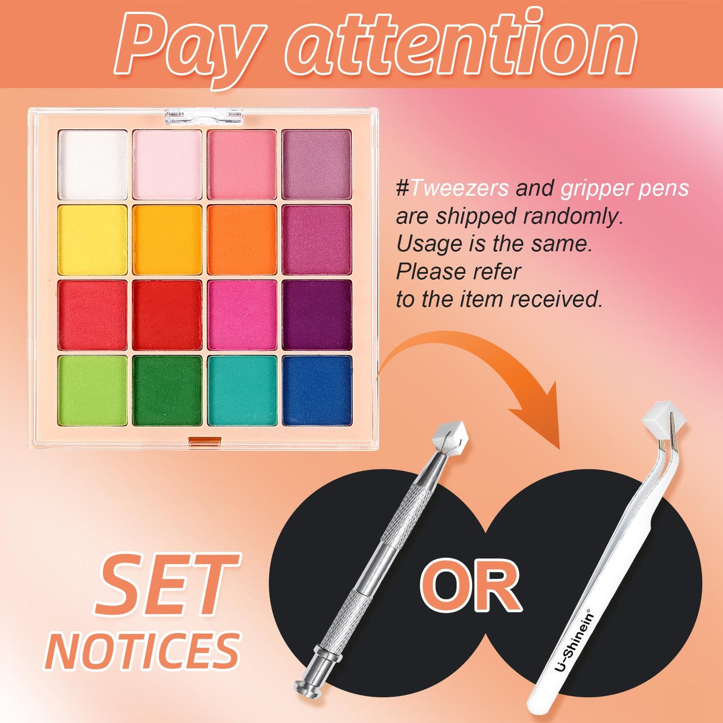 Complete U-Shinein manicure set for professional DIY nail art
