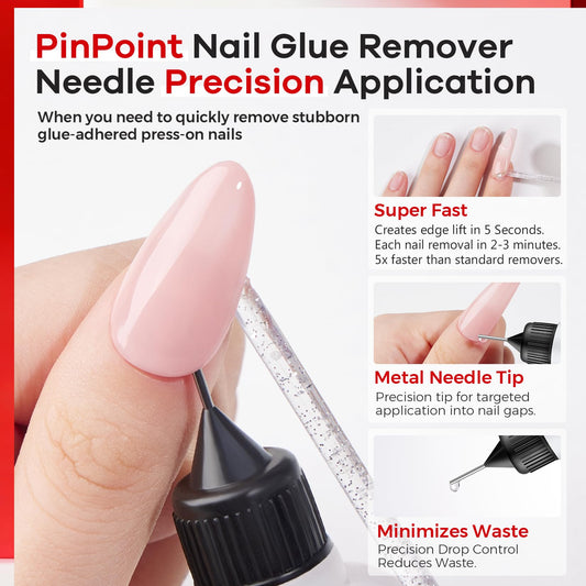 Glamonade glue remover needle tip applicator detail