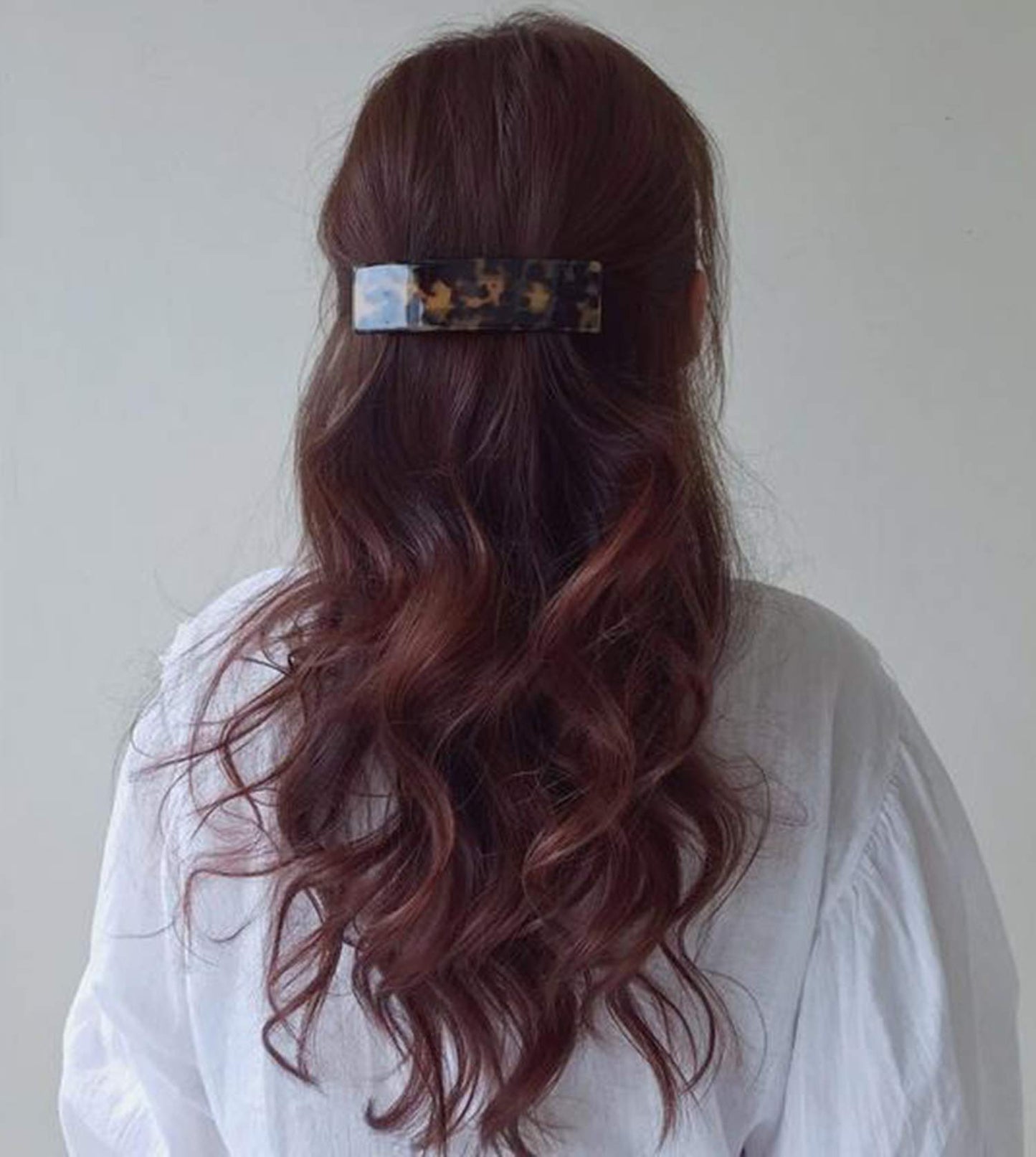 Eyegla imported women hair barrettes highlighting the smooth edges designed for damage free styling