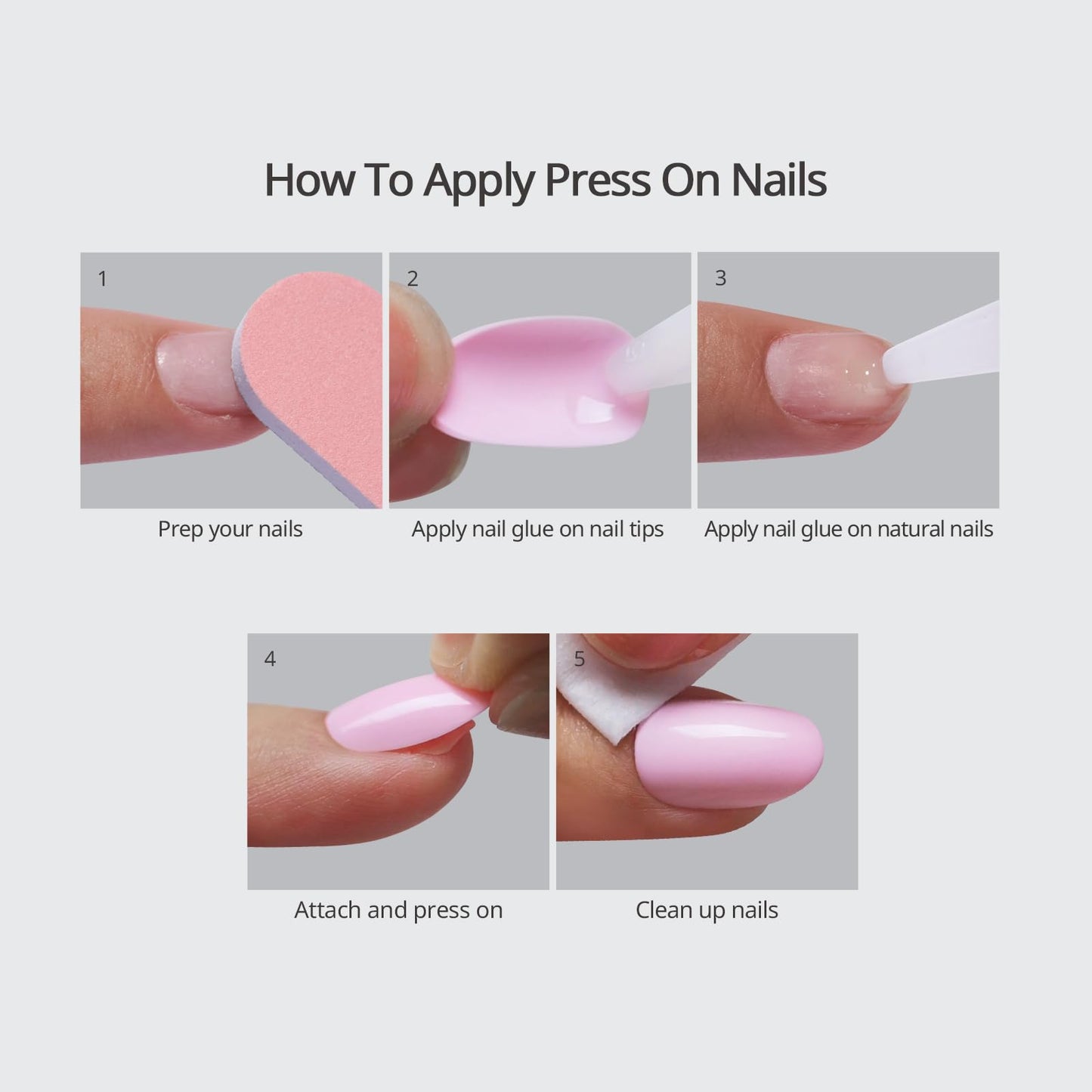 Application demonstration of Btartbox soft gel almond nails