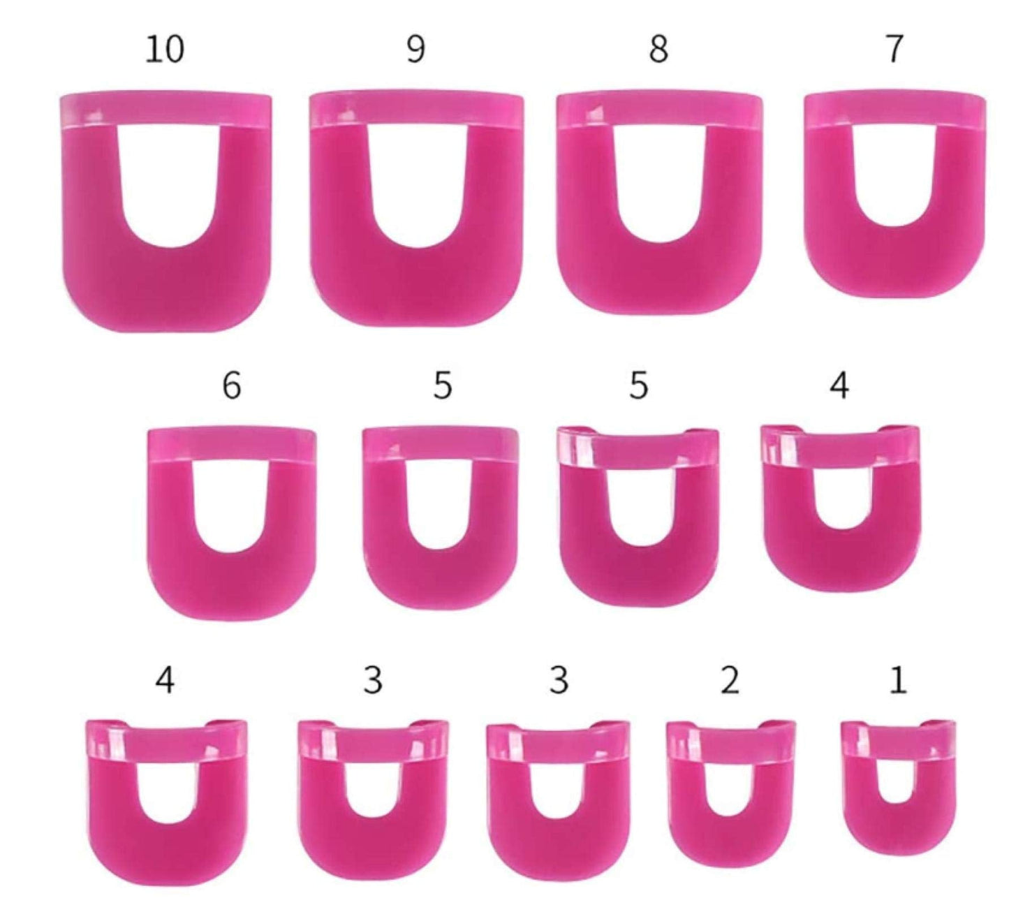Nail polish protector clips being washed and cleaned after a successful home salon styling session.