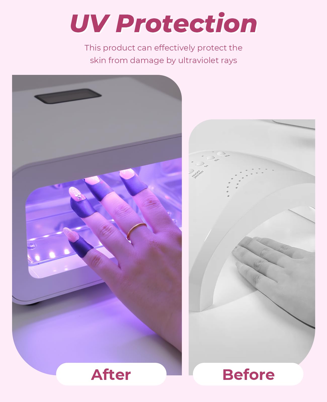 Clean manicure result using Geyynow nail polish barrier