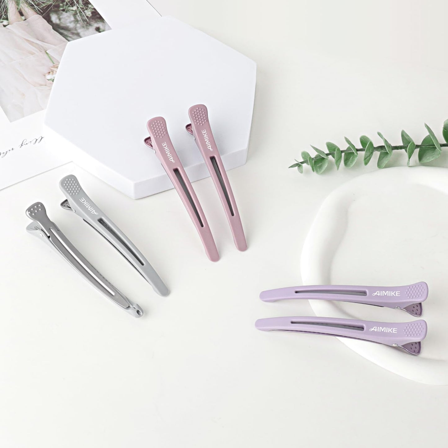 Authentic AIMIKE non slip duckbill hair accessories imported for premium Indian hair care styling