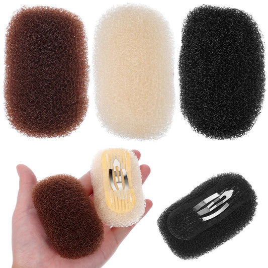 Beaupretty hair puff cushion clips pack of three highlighting the lightweight nylon wire material.