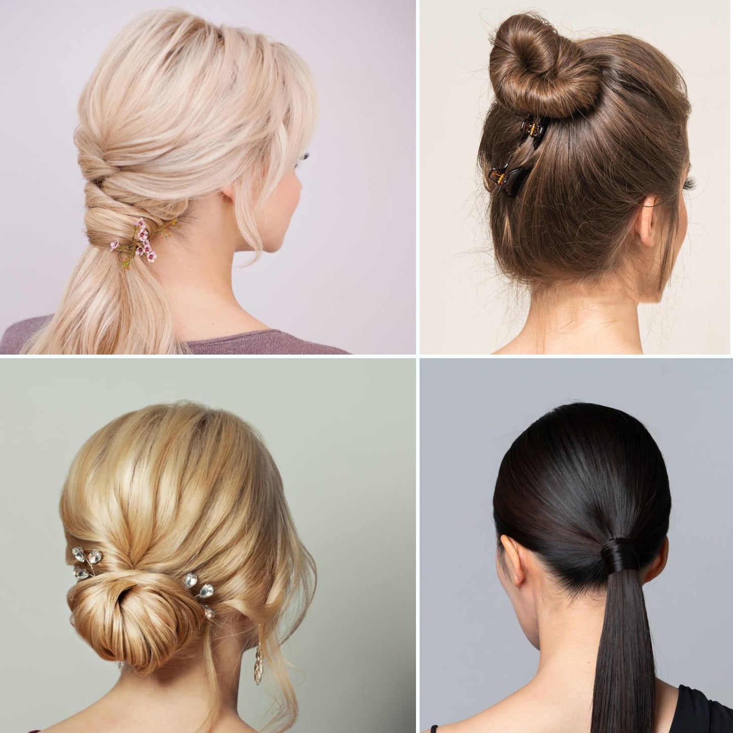 Side profile of hair bump insert for natural volume lift