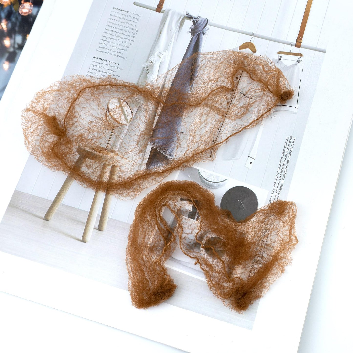 Quacc hair net used for kitchen food service hygiene