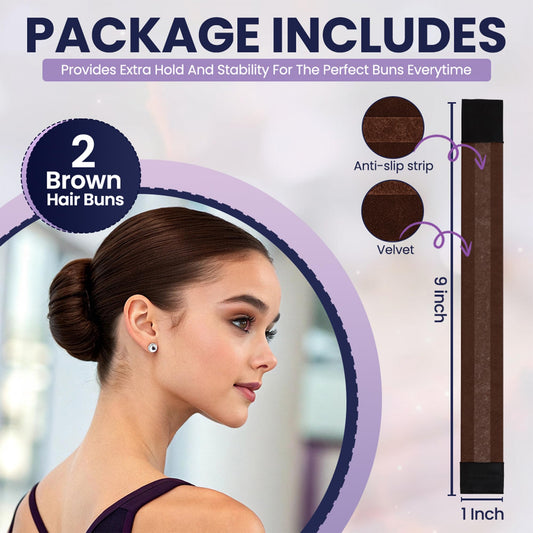 Andlane snap and roll hair bun tool for women
