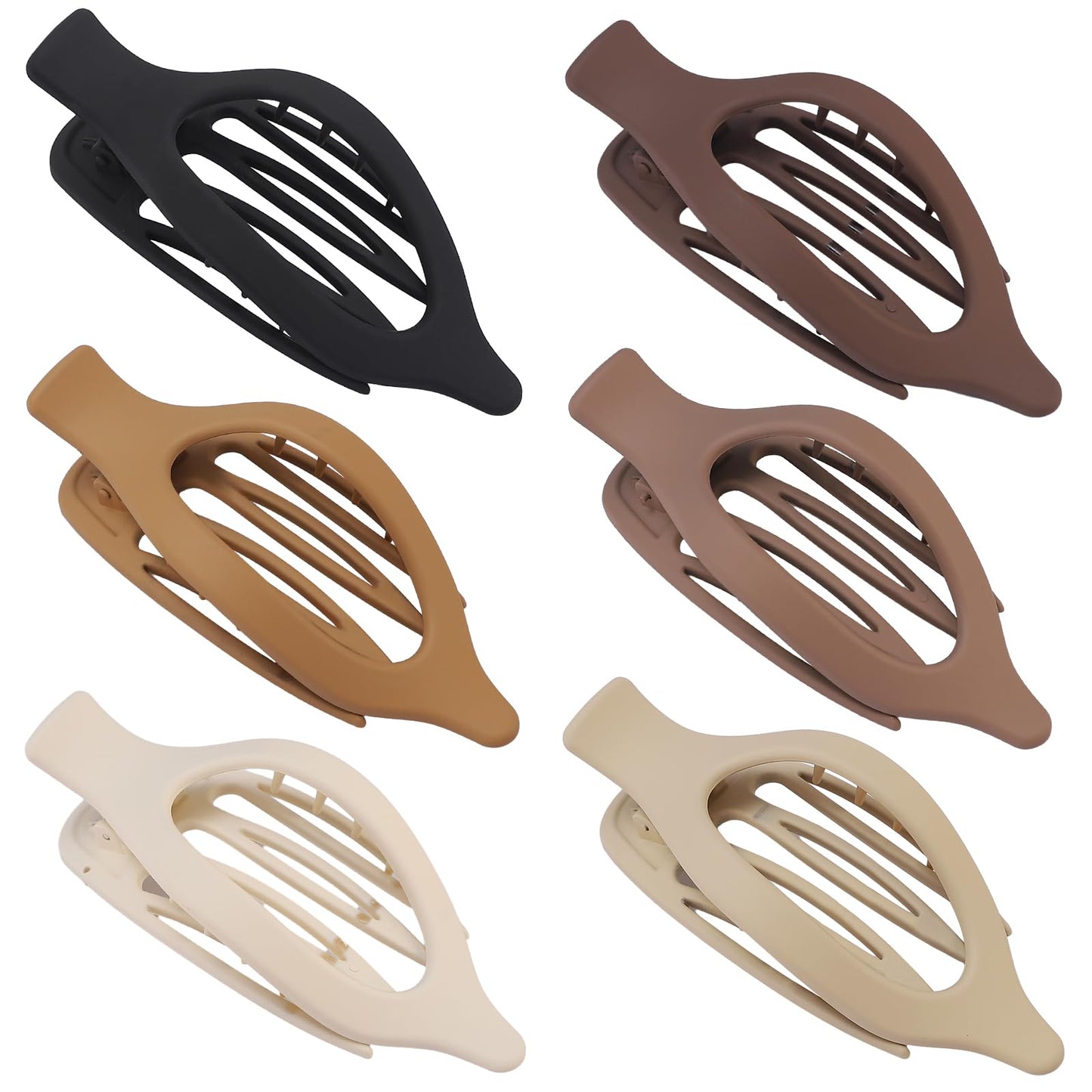 Ericotry hair clips displayed on white background