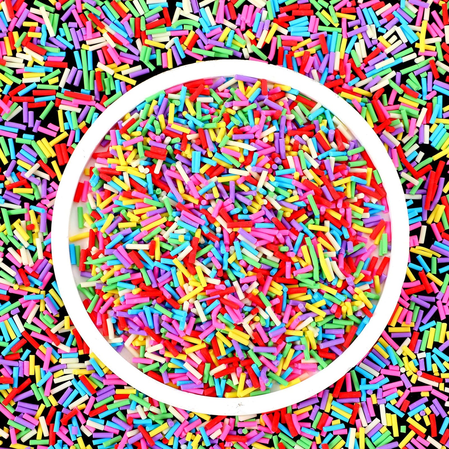 Crafting with Ybeaty non-edible decorative fake sprinkles