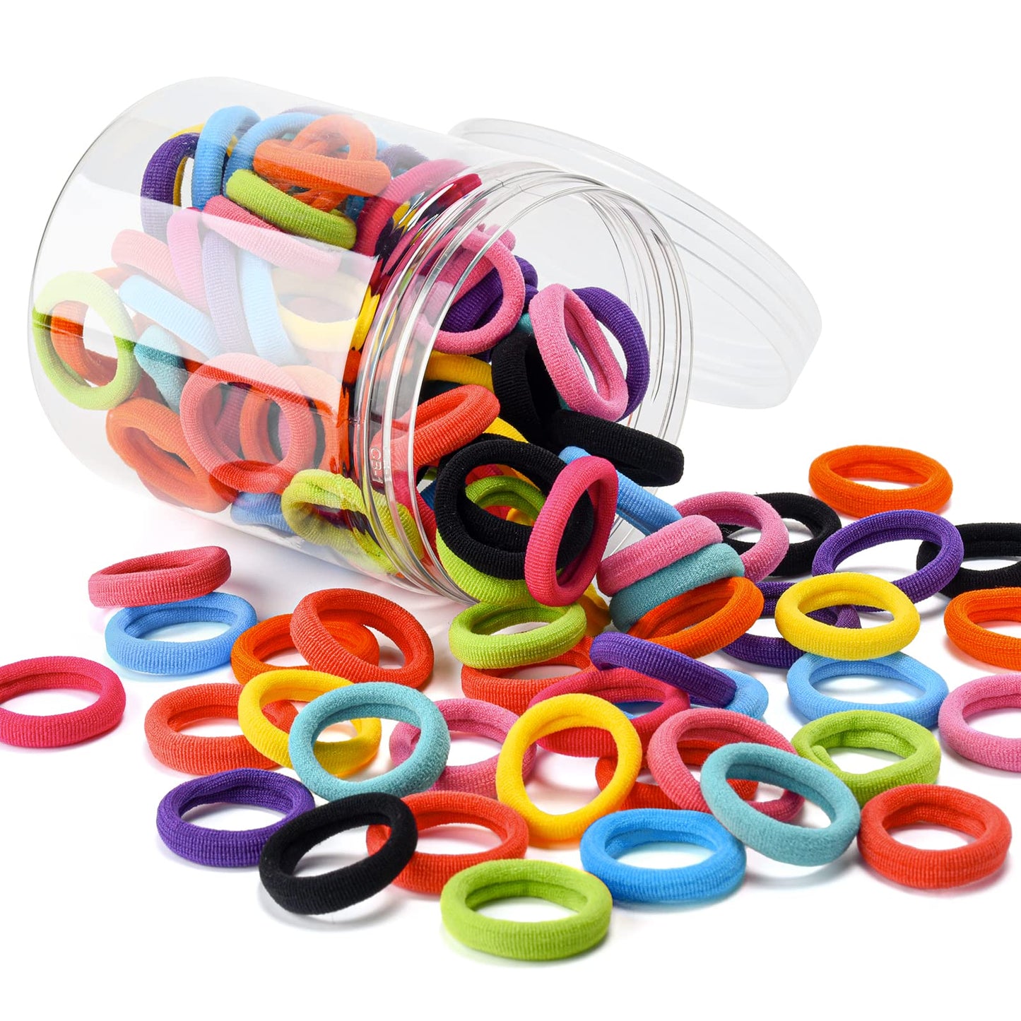 Full collection of one hundred pieces of Omszte kids hair accessories for daily styling