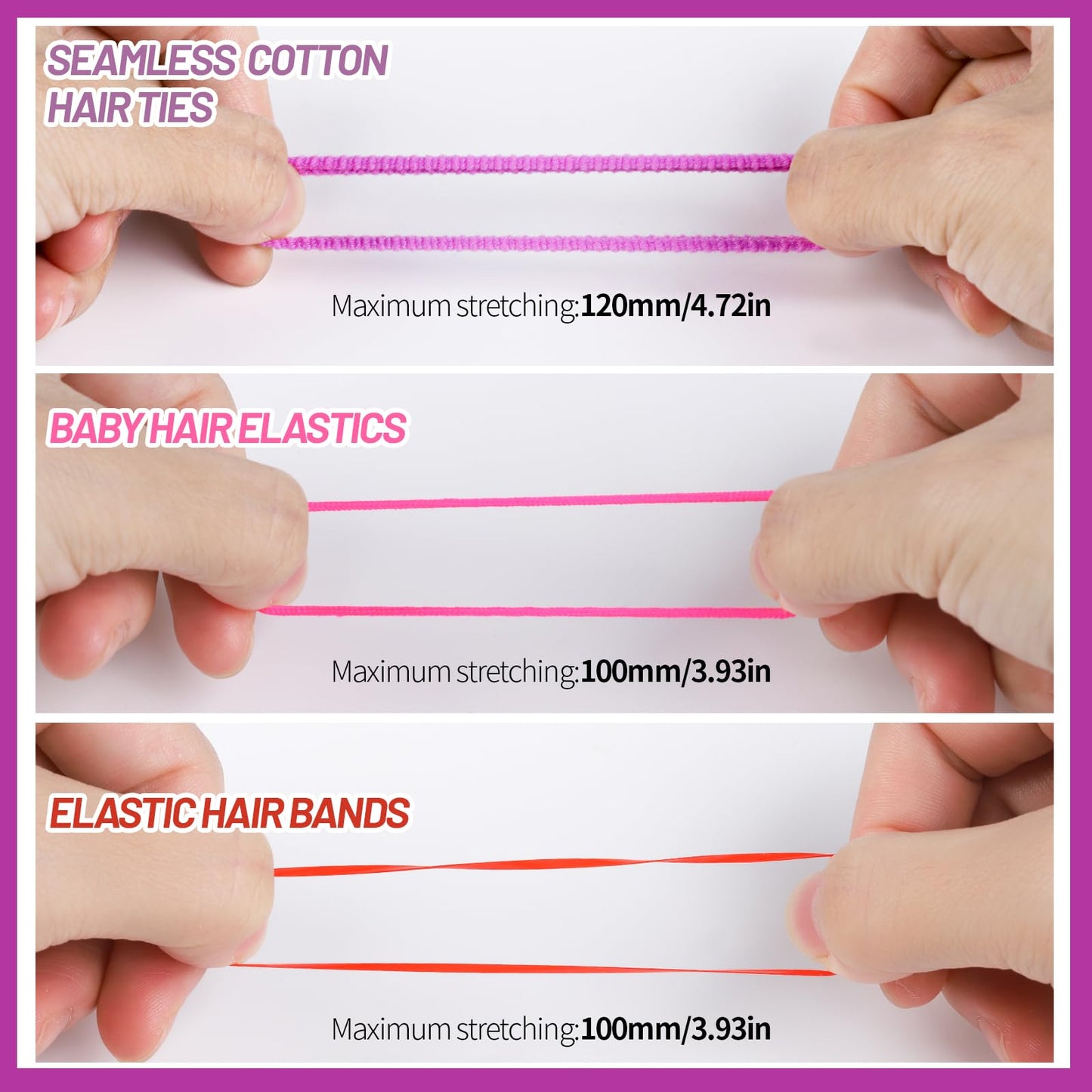 Complete packaging of Teenitor girls hair accessories sorting kit