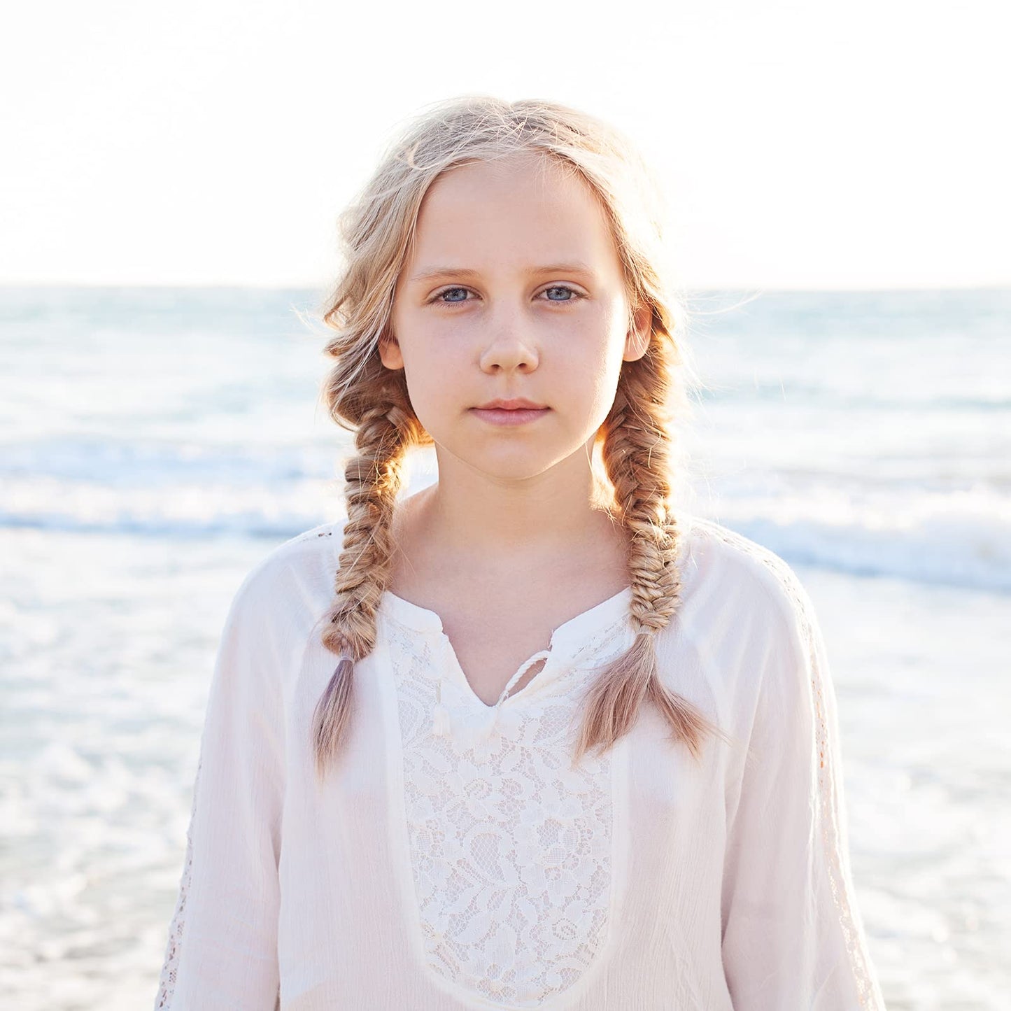 Premium clear mini elastics for secure school updos